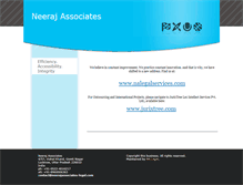 Tablet Screenshot of neerajassociates-legal.com